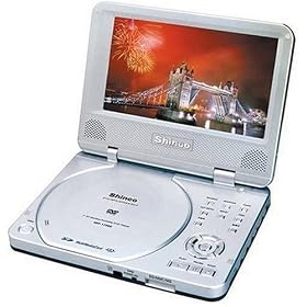 Shinco SDP1720C - Multi-Region Portable 7inch DVD Player with Divx, MPEG4, TV Tuner Support, Card Reader and Travel Case