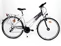 VTC femme 28'' HX24 gris TC 48 cm KS Cycling