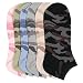 Lot of 3 Pairs Womens Lowrise Ankle Ped Camouflage Socks (9-11) Camo B