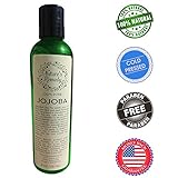 Jojoba Oil for Hair and Skin - 100 Percent Pure Cold Pressed Oil - No Fillers, Dyes or Artificial Ingredients of Any Kind - Made in the USA (1 bottle - 4 oz)