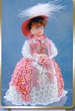 Pinflair Lacy Sequin Doll Kit - Miss Molly Paprika