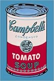 Posters: Andy Warhol - Campbell's Soup Can 1965 (pink & red) Art Print (36 x 28 cm)