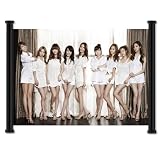 SNSD Girl's Generation Kpop Fabric Wall Scroll Poster (24