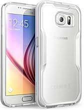Galaxy S6 Case, SUPCASE Unicorn Beetle Series Premium Hybrid Protective Clear Case for Samsung Galaxy S6, Retail Package (Frost Clear/Clear)