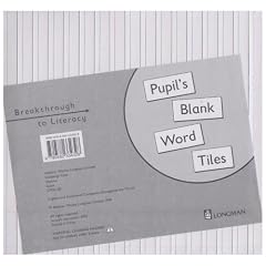 Breakthrough to Literacy: Pupil's Blank Word Tiles