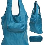 Lug ECO SHOPPER: foldable tote bag perfect for travel, sightseeing & more ~ many colors, Red
