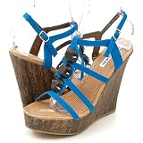 Classified Karat Wedges Blue Lami