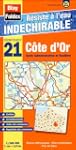 C�te d'Or (21). Carte D�partementale...