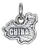 Sterling Silver “China” Map Charm