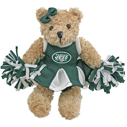 Champion Treasures NFL New York Jets Cheerleader Bear