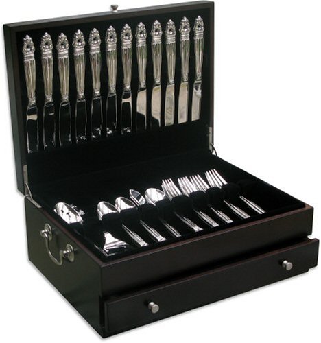 Childrens Toyshop  Kitchen & Housewares : Regency Silverware / Flatware Chest by Wallace Silversmiths
