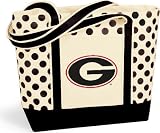 Georgia Bulldogs - NCAA Polka Dot Tote