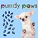 Purrdy Paws Soft Nail Caps for Dog Claws Blue XXL