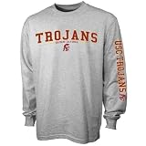 USC Trojans Ash Standard Long Sleeve T-shirt
