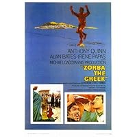 Zorba the Greek Poster 27x40 Anthony Quinn Alan Bates Irene Papas