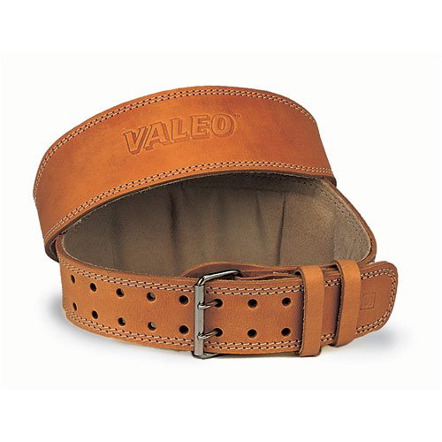 SportingGoods: Leather Lifting Belt Tan 4 inch