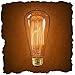 60 Watt Marconi Squirrel Cage Filament Bulb - 1910 Edison Style - 6 Pack