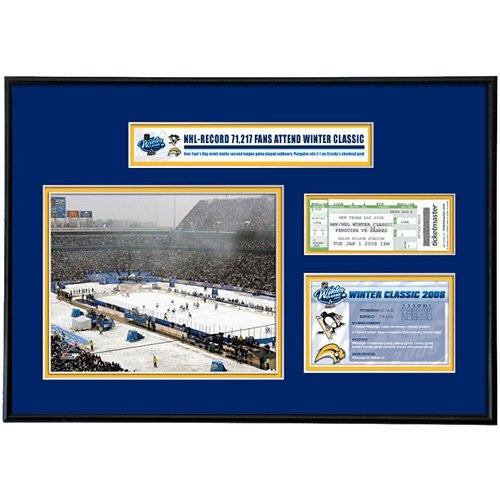 That's My Ticket Buffalo Sabres NHL Winter Classic Ticket Frame Jr.