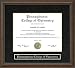 Pennsylvania College of Optometry (PCO) Diploma Frame