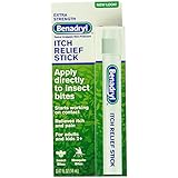 Benadryl Itch Relief Stick, Extra Strength, 0.47 Ounce (Pack of 3)