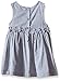 Calvin Klein Girls' Gray Chambray Tunic with Pink Leggings, 6