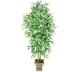 ONE 7.5 Artificial Bamboo Tree X 5 with 1 Shoot , with No Pot,