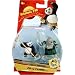 Kung Fu Panda Po & Rhino Commander Figures