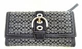 Buy Coach Soho Minisignature Checkbook Wallet 41691