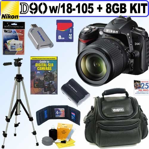 Nikon D90 - Digital camera - SLR - 12.3 Mpix 