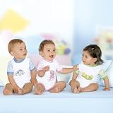 Produkt-Bild: baby-walz Spieler im Doppelpack, Groesse 62/68, wei&szlig;/bleu