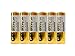 Six AA Alkaline Batteries for Streamlight HAZ-LO, Task-Light, and Twin-Task Flashlights