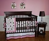 Alli Taylor Circle Time Pink 6 Piece Crib Set