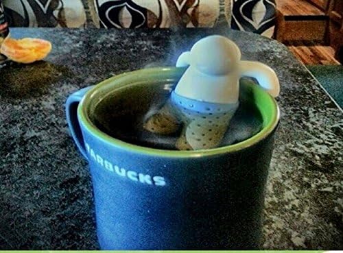 New Mr. Tea Safe Silicone Infuser Loose Leaf Tea Herbal Spice Green Strainer Diffuser Fun Brew Filter