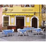 Magic Slice Non-Slip Flexible Cutting Board, Gourmet Size 12 x 15, Bar Trattoria by Dan Beckman
