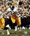 Franco Harris Pittsburgh Steelers 8x10 Photo (White Jersey with Ball)