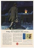1965 RCA Integrated Circuits Doctor Makes House Call Print Ad