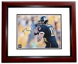 Blaine Gabbert Autographed Missouri Tigers 8x10 Photo MAHOGANY CUSTOM FRAME - 2011 Jacksonville Jaguars 1st round pick
