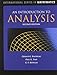 An Introduction to Analysis (International Series in Mathematics)