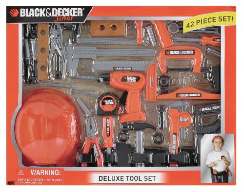 Black And Decker Junior Deluxe Tool Set