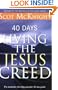 40 Days Living the Jesus Creed