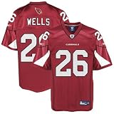 Reebok Arizona Cardinals Chris Wells Replica Jersey Medium