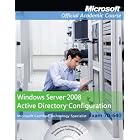 Click here to buy 70-640, Package: Windows Server 2008 Active Directory Configuration (Microsoft Official... by  Microsoft Official Academic Course.