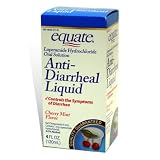 Equate - Anti-Diarrheal Liquid, Cherry Mint Flavor, 4 fl oz