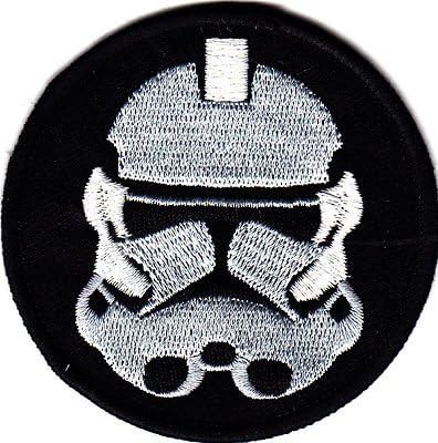 STORM TROOPER STAR WARS, LOGO,IMPERIAL/Iron On Embroidered Patch/Outer Space,