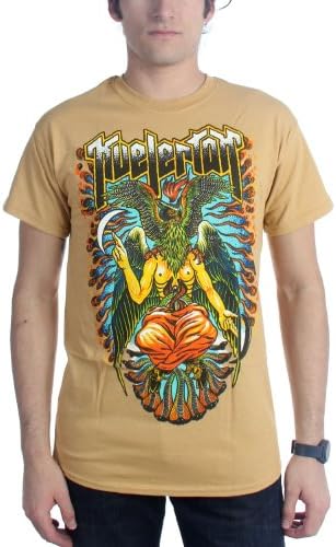 Kvelertak - Mens Owl Head T-Shirt, Size: Medium, Color: As Shown