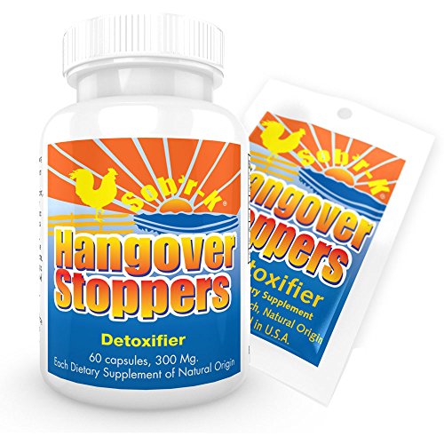 HangoverStopper Hangover Pills with Free 6 count pack. Sob'r-K Hangover Remedy Made Exclusively in the USA with 100% Medical Grade Super Activated Carbon (1 Bottle, 60 Capsules, 300mg Each.) HangoverStopper Hangover Pills with Free 6 count pack. Sob'r-K Hangover Remedy Made Exclusively in the USA with 100% Medical Grade Super Activated Carbon (1 Bottle, 60 Capsules, 300mg Each.)