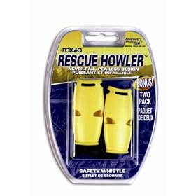Adventure Medical Kits Rescue Howler Whistle (2 Pack)
