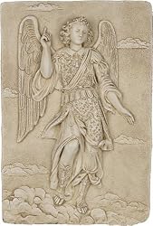 Archangel Raphael Pointing Upwards Wall Relief, Store