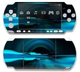 Abstract Future Night Blue Decorative Protector Skin Decal Sticker for Sony ....