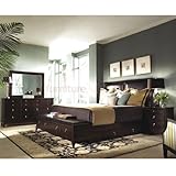 Alston Low Profile Bed w/ Bench Footboard Bedroom Set by Kincaid